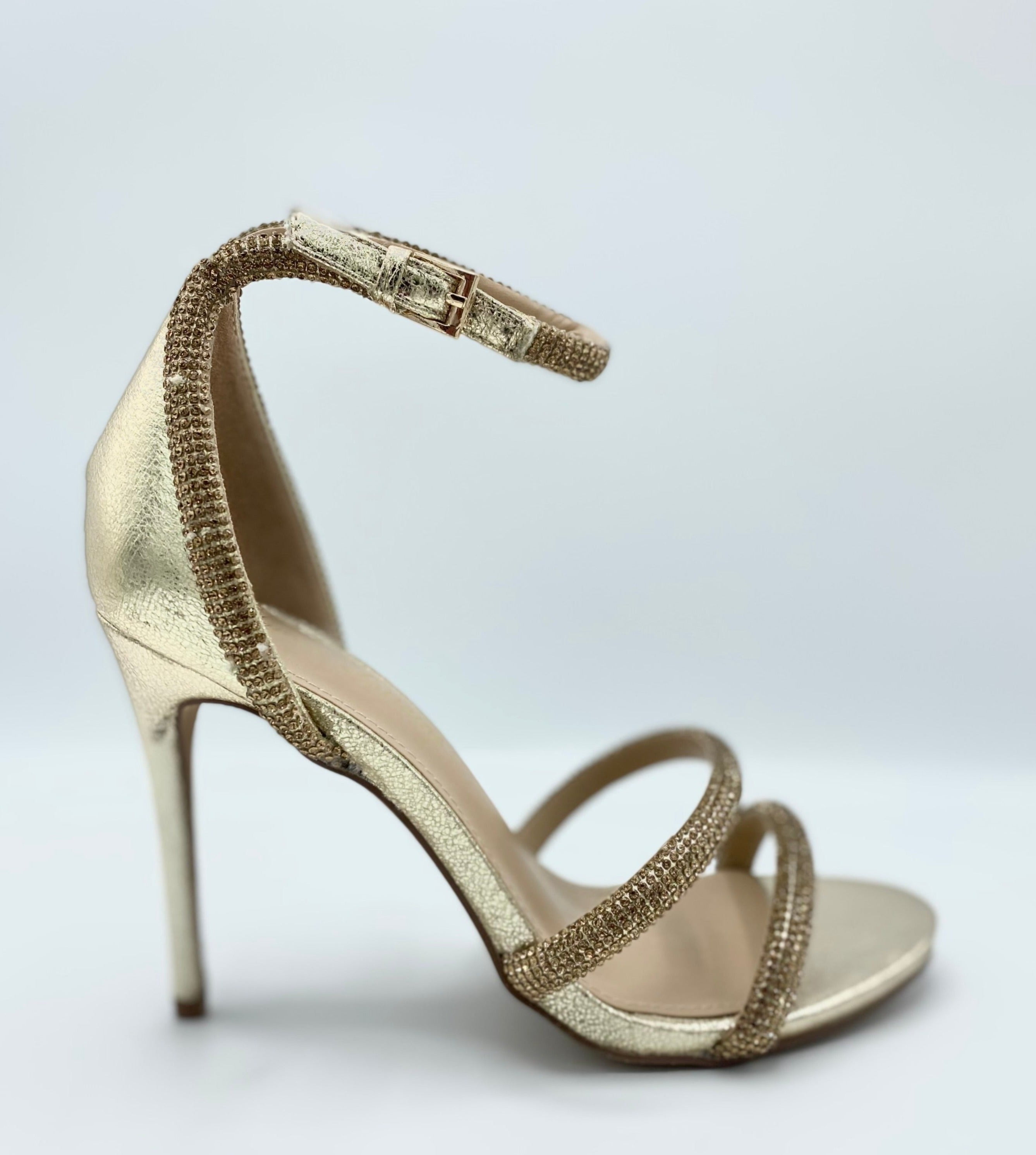 club necessity adjust Lauren Lorraine Dria Gold Rhinestone Formal Ankle Strap Stiletto Heel Sandal (9.5, Gold) - Walmart.com club necessity adjust Lauren Lorraine Dria Gold Rhinestone Formal Ankle Strap Stiletto Heel Sandal (9.5, Gold) - Walmart.com