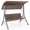Brown, variant on ANGELES HOME 3-Seat Outdoor Porch Swing with Adjustable Canopy and Padded Cushions, Swing Glider Hammock for Patio, Garden, Beige