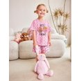 thumbnail image 3 of Conjunto de pijama Arshiner para niñas, manga corta, verano, 4-5 años, 3 of 6
