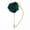 green, variant on Burgundy Rose Wedding Corsage - Versatile Ribbon Brooch for Wedding Prom Formal Events
