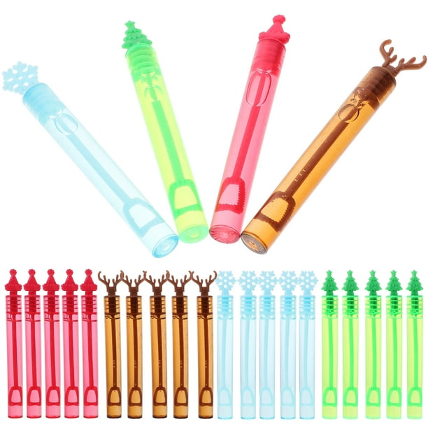 48 varitas de burbujas para hacer burbujas, juguete para fiestas de cumpleaños y verano (estilo mixto)