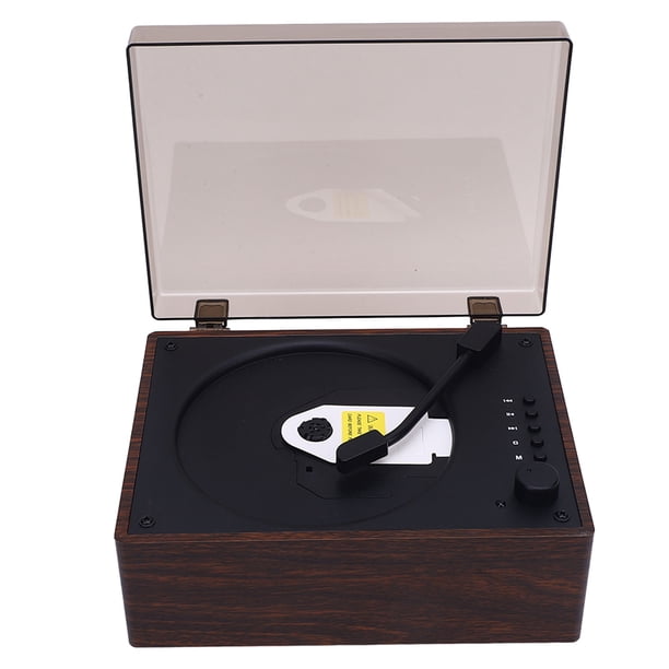 Reproductor de CD Portátil, Liquidación de CD de Maleta Retro de Sonido Bt Con Altavoz, Control remoto, Reproductor de CD de Escritorio Recargable Para Casa