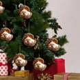 thumbnail image 4 of Árbol de Navidad Decoración 10cm Bosque Animales Colgante Regalo de Vacaciones Regalos Del Amante de la Naturaleza, 4 of 6