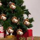 thumbnail image 5 of Adorno navideño de animales del bosque | Colgante de decoración navideña de 10 cm | Adorno de criaturas del bosque para decorar el árbol | Regalo festivo para la decoración navideña del hogar, 5 of 6