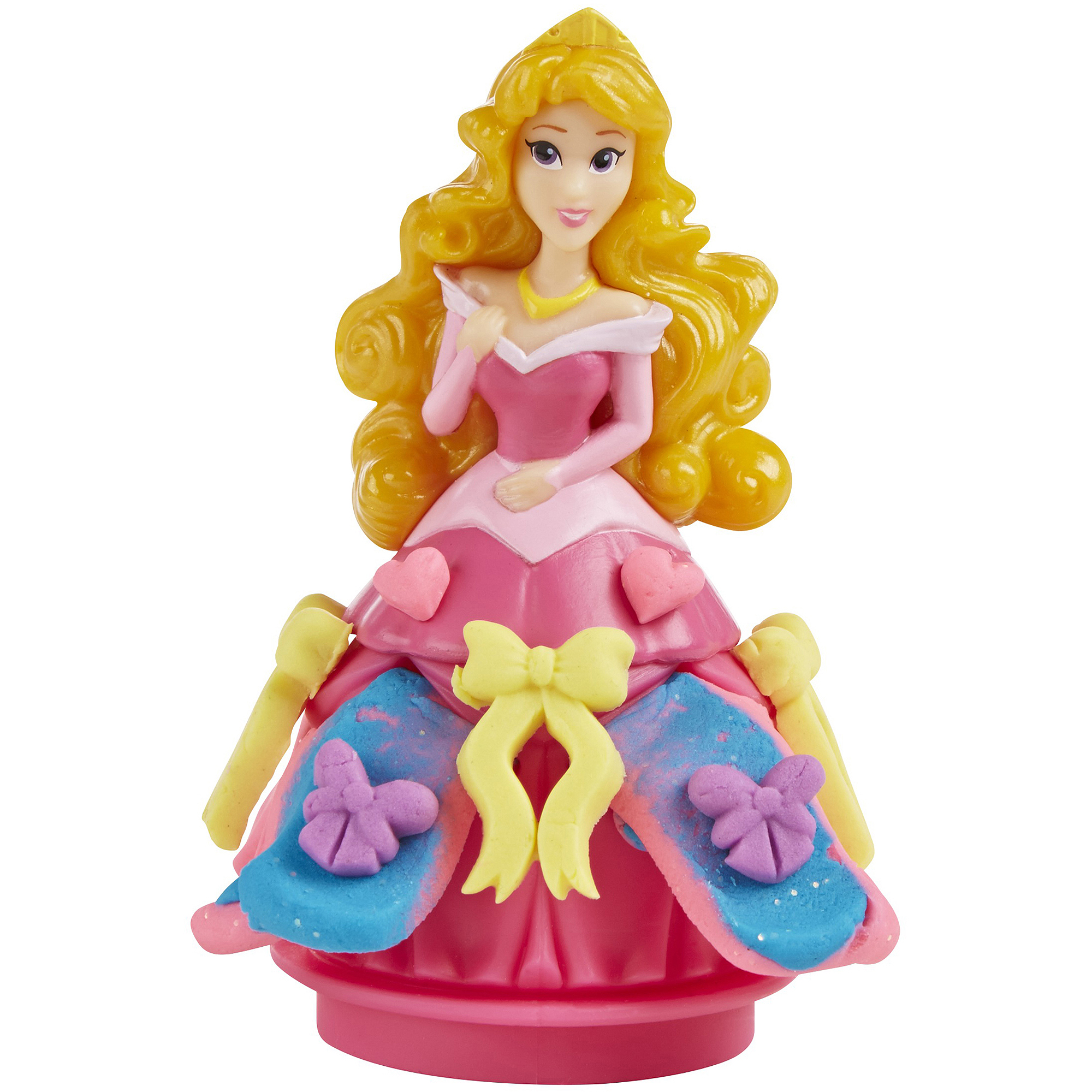 Play-Doh Disney Mix 'N Match Magical Designs Palace Set with Princess Aurora & 4 Cans of Sparkle Play-Doh - image 4 of 13