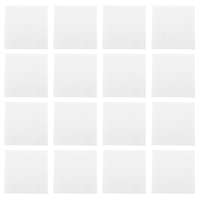 Bandes de Manucure Française Simples et Élégantes 50 Feuilles 2.55x2.55x0.04 Pouces