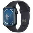 thumbnail image 1 of Restored Apple Watch Series 9 (GPS) 45mm Midnight Aluminium Case with Midnight Sport Band - Small / Medium - Open Box, 1 of 7