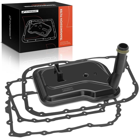 A-Premium Automatic 6L80E 6L90E Transmission Filter with 3 Pan Gaskets, Compatible with Chevrolet Silverado 1500 2500 HD, Suburban, Express & GMC Sierra 3500, Yukon, Savana & Cadillac Escalade