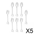 thumbnail image 1 of Cucharas de postre,Cucharas de acero inoxidable Cucharas para helado,Cucharas de postre Cuchara de cocina Multiusos resistente,Cucharas para sandía Cucharas de pala portátiles,Utensilio de, 1 of 10