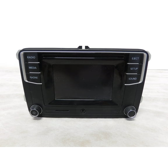 Pre-Owned 17 Volkswagen Jetta CD Player Radio OEM LKQ - Verify Specific Vehicle Fitment In Description - (Good)