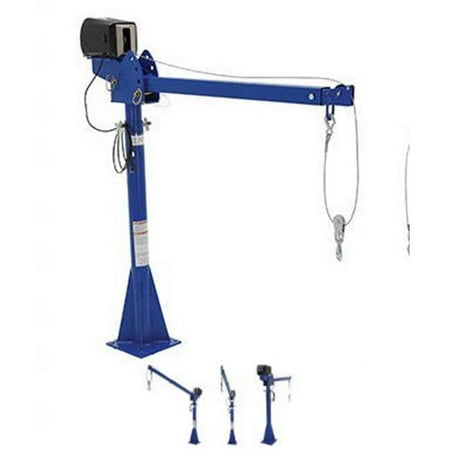 Vestil Manufacturing WTJ-20-4-AC-CSA-GAL AC Powered Boom-CSA Jib Crane - Galvanized, 4000 lbs