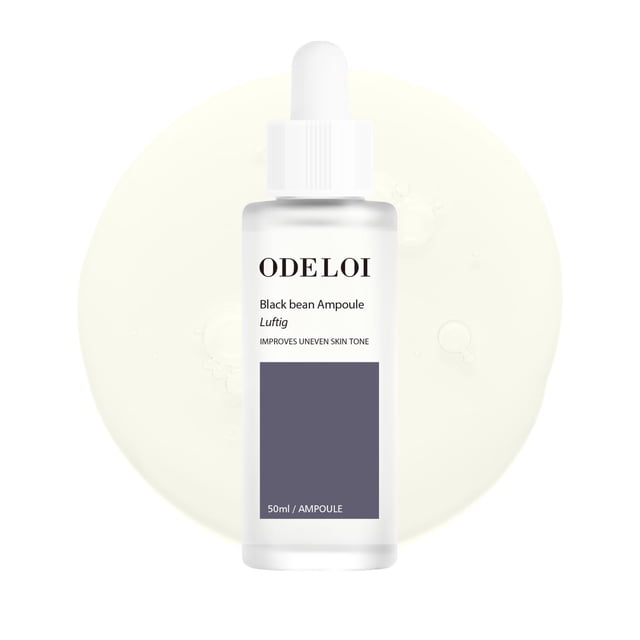 Ampolla ODELOI Luftig de extracto de frijol negro 50 ml para rostro