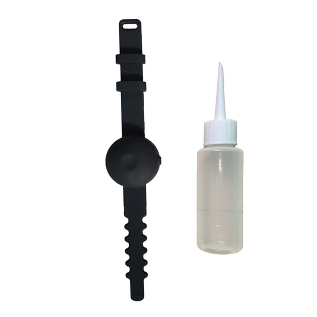 Agiferg Hand Sanitizer Dispensing Portable Bracelet Wristband Hand Dispenser 10ML