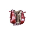 thumbnail image 2 of McKlein DAVIS, Wheeled Ladies' Laptop Briefcase, Top Grain Cowhide Leather with Faux Leather Trim, Red (96186A), 2 of 2