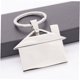 thumbnail image 3 of AURARMLET Llaveros Con De Casa En Metal Plateado Para Y Regalo, 3 of 8