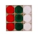 thumbnail image 2 of Wmhnj Adornos navideños de bolas de terciopelo flocado de 10 cm (4 pulgadas), paquete de 12 con cuerda para colgar, ideales para decorar el rbol de Navidad., 2 of 8