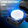 thumbnail image 6 of Rockbros Cycling Ring Alarm Bells 120dB Electric Waterproof Electronic Bike Horn Handlebar Bell for Adult Unisex Bike, 6 of 10