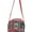 Boho - Pink Trim, variant on 9 Inch Fun Print Crossbody Day Pack Ocean Party