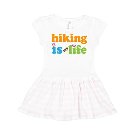

Inktastic Hiking is my Life Hiker Gift Toddler Girl Dress