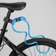 thumbnail image 4 of Ciclismo Bloqueo de bicicleta Mountain Bike Bloqueo de contraseña de cinco dígitos con soporte (Azul) Ehuebsd Para estrenar, 4 of 6