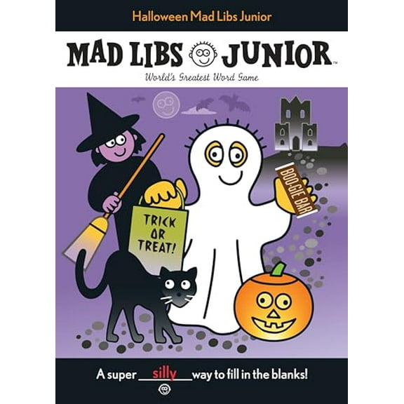 Pre-Owned Halloween Mad Libs Junior: World's Greatest Word Game, 9780843115895, 0843115890, Paperback, Illustrated edition