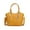 Mustard, variant on MKF Collection Lucy Vegan Leather Women's Tote Bag, Trendy Shoulder Purse Handbag by Mia K - Chocolate