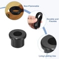 thumbnail image 3 of Uxcell 12Pack Rubber Grommets 12mm Drill Hole, 8mm ID Top Hat Hole Plug Grommet, 3 of 6