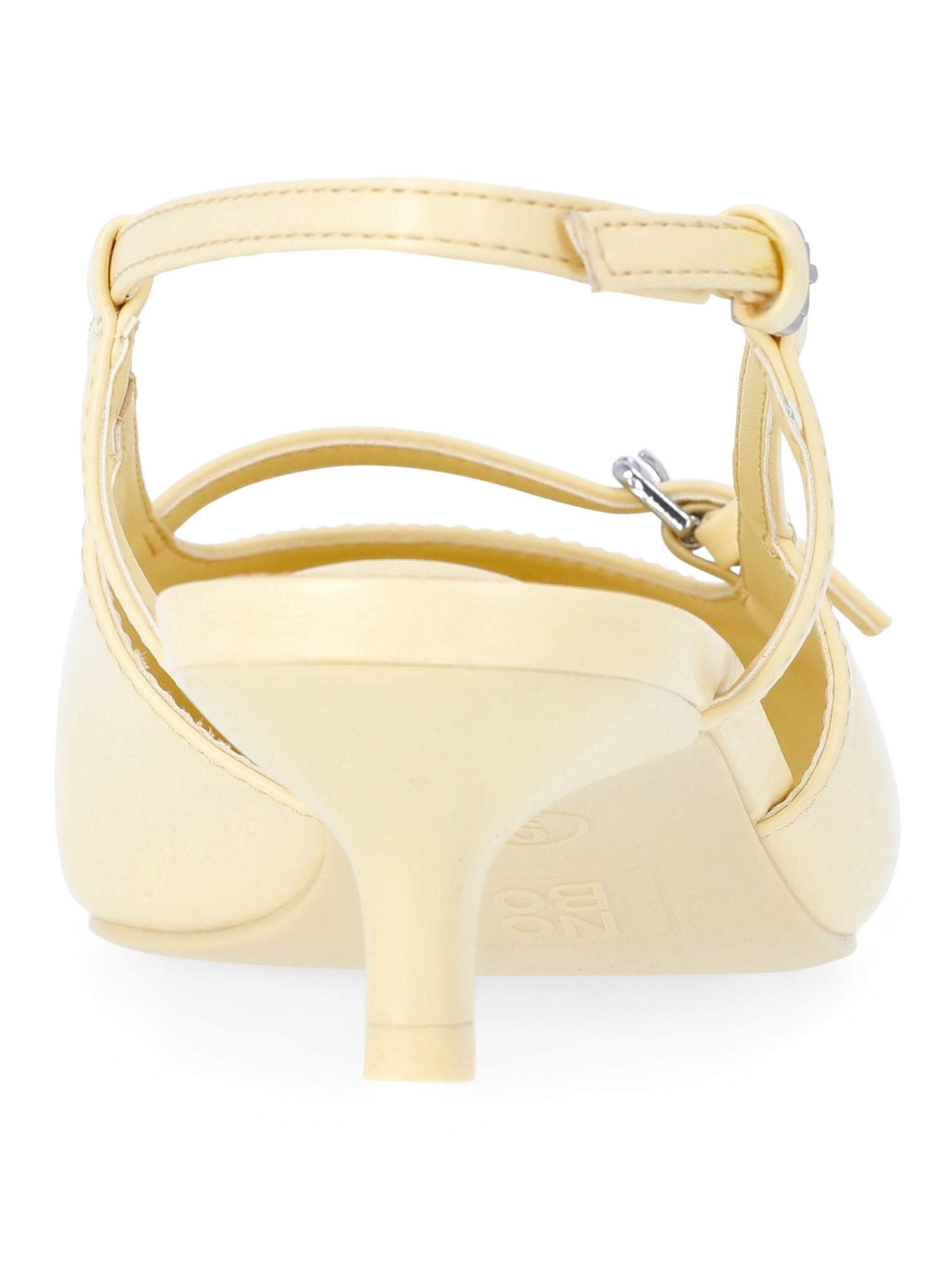 No Boundaries Kitten Heel Slingbacks, Women's