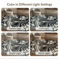 thumbnail image 7 of ODIKA 9'x12' Washable Area Rug Bold Abstract Marbled Motif Inspired Patchwork Cow Snack Spotted Playful for Master Suite, California King, Under Bed, Non-Shedding, Easy Care, 7 of 7