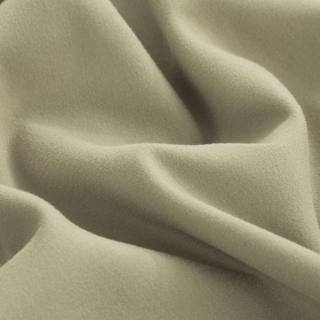 PiccoCasa Zippered Body Pillow Cover Microfiber Silky-Soft Standard Khaki