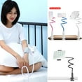 thumbnail image 4 of Universal Lazy Mobile Phone Gooseneck Stand Holder Clip Table Flexible Bed, 4 of 8