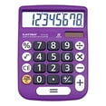 thumbnail image 2 of CATIGA Desktop Calculator 8 Digit with Solar Power and LCD Display, or Home, Office, School, Class and Business, 4 Function Small Basic, 2 of 4
