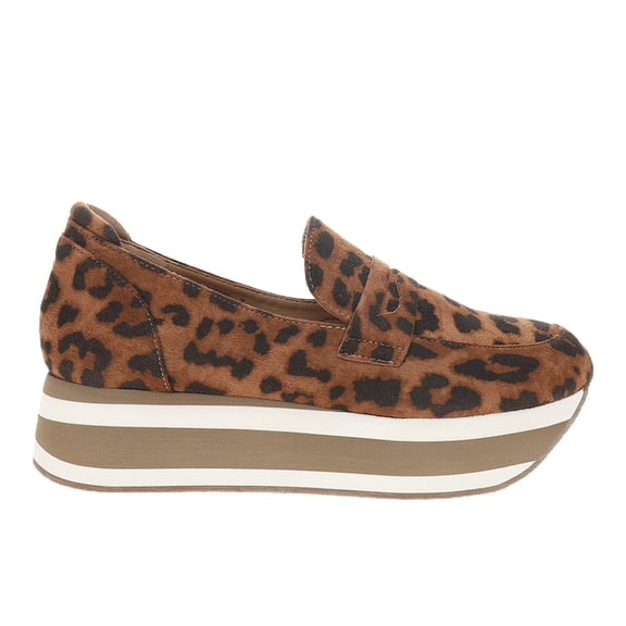 Corkys Womens Sheesh Platform Slip On Loafers Casual Shoes