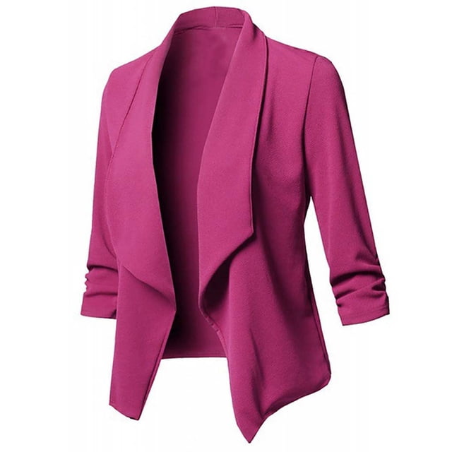 Kcodviy Cardigan Manteau Femme Ouvert Asymétrique Manteau Femme Long devant Uni Manche 2X Chandails pour Femmes Grande Taille Décontracté Manteau pour Femme