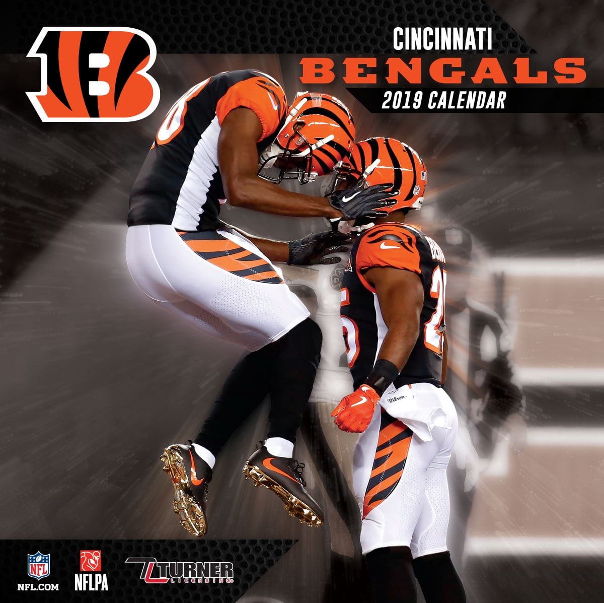 2019 12x12 Team Wall Calendar Cincinnati Bengals Com