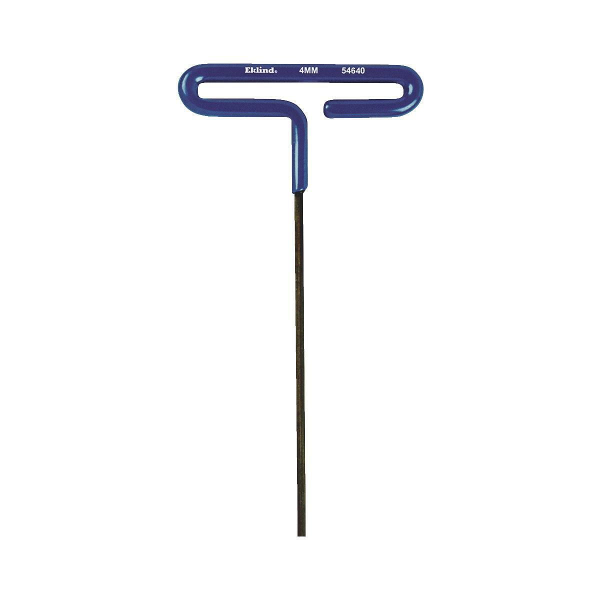 6 Arm T-Key Eklind 54640 Cush Grip Hex 4mm 6 Arm T-Key Eklind 54640 Cush Grip Hex 4mm
