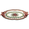 thumbnail image 6 of Ceramic Christmas Robin Bird Tray 17.875x11  Mom Kitchen, 6 of 6