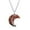 D, variant on Jewelry VerPetridure Moon Safety Long Life Lock Necklace able silver Necklace