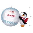 thumbnail image 5 of Hallmark Keepsake Christmas 2019 Year Dated Baseball Star Penguin DIY Personalized Ornament,, 5 of 6