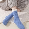 thumbnail image 6 of 6 Pack Warm Fuzzy Cozy Socks for Women,Slipper Fluffy Comfy Plush Warm Winter Sleep Home Soft Socks, 6 of 6