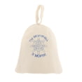 thumbnail image 2 of Sombrero de fieltro de lana Cola sombrero de sauna natural Spa estilo B, 2 of 8