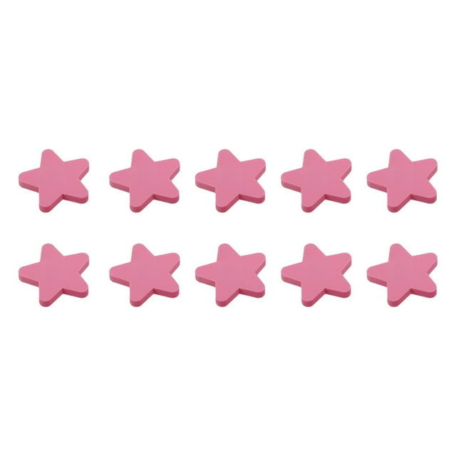 Guardoinrt Beautiful Star Shape Drawer Knobs Easy Installation And Durable Kids Star Shape Drawer Knobs Children Drawer Knobs pink large 1Set