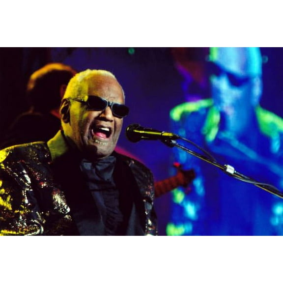 Ray Charles Poster Giclee Print 27Inx40In for any room 27x40 Multi-Color Square Adults Best Posters