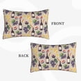 thumbnail image 4 of Fotbe Watercolor Bottles And Glasses Pillow Cases - Envelope Closure - Luxury, Extra Soft, Cooling Pillow Covers - Wrinkle, Fade, Stain Resistant-16"x24", 4 of 8