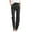 Black, variant on PMUYBHF Chino Pants for Women Solid Straight Pants Waist and Long Women Casual Elastic Drawstring Pants Sweatpants Womens Wide Leg Black Dress Pants Women Straight Leg