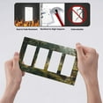 thumbnail image 4 of Game Capture Switch Cover Decorative Wall Plate / 4-Gang 4-Decor / Standard Size 4.5x8 in, 4 of 5