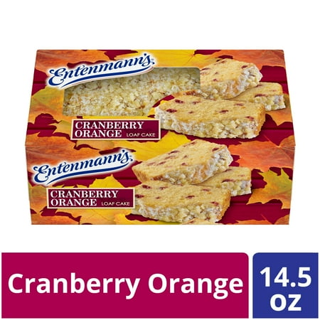 Entenmann's Cranberry Orange Loaf Cake, 14.5 oz