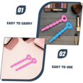 thumbnail image 2 of 24pcs Sponge Hair Rollers Heatless Curlers No Hairpin Marks Soft Foam for Comfortable Sleep, 2 of 4