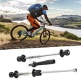 thumbnail image 2 of Bicycle Anti-theft Quick Release Lever Axle Front & Rear Bike Wheel Spindle Cycle Quick Release Lever For Mountain Road Bike, 2 of 12