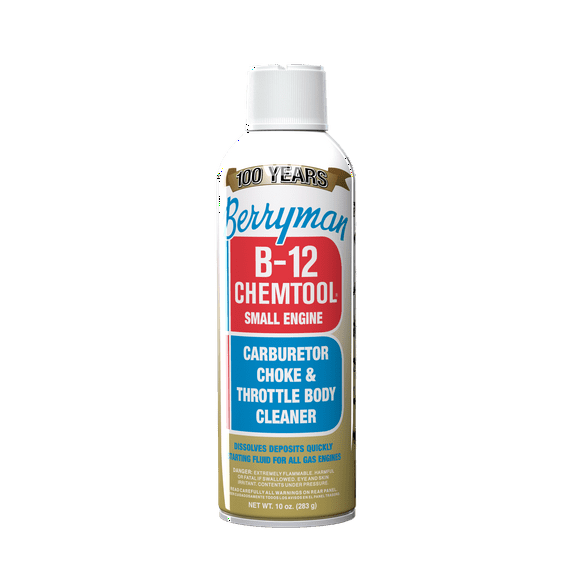 Berryman Products 0110 B-12 Chemtool Carburetor & Engine Cleaner for Cars & Trucks, 10 oz.